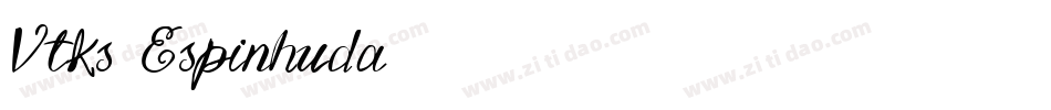 Vtks Espinhuda字体转换